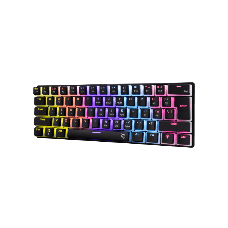White Shark TASTATURA GK-2202 ASHIKO-2 Crna / US / BLUE.SW. White Shark TASTATURA GK-2202 ASHIKO-2 Crna / US / BLUE.SW. - Image 1