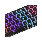 White Shark TASTATURA GK-2202 ASHIKO-2 Crna / US / BLUE.SW. - Image 3