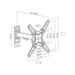 SBOX STALAK LCD-221-2 (13-43"/20kg/200x200) - Image 4