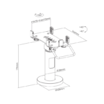 SBOX STALAK ZA POS TERMINAL PTM-05 UNIVERZALNI - Image 5