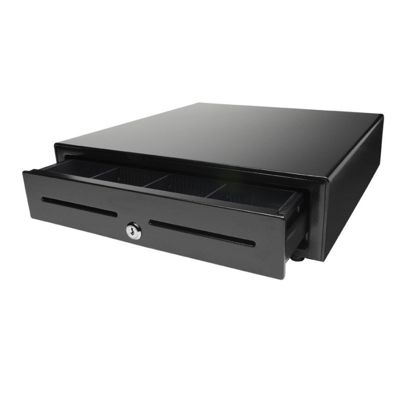 Ladica za novac HS-410A mm 410x415x100 crna Ladica za novac HS-410A mm 410x415x100 crna - Image 1