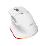 Miš Everest SMW- 178 Handy 2in1 Bluetooth 2,4GHz White Rechargeable 4000 DPI Horizontal/Vertical Wheel Ergonomic RGB Mouse, 41043