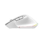 Miš Everest SMW- 178 Handy 2in1 Bluetooth 2,4GHz White Rechargeable 4000 DPI Horizontal/Vertical Wheel Ergonomic RGB Mouse, 41043 - Image 5