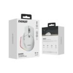 Miš Everest SMW- 178 Handy 2in1 Bluetooth 2,4GHz White Rechargeable 4000 DPI Horizontal/Vertical Wheel Ergonomic RGB Mouse, 41043 - Image 7
