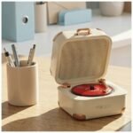 Zvučnik Mikado MD-62BT 5W 1200mAh Cream TF Card Bluetooth Supported Classic Retro Music Box, 42441 - Image 9