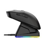 Miš gaming RAMPAGE Aeris Wireless RGB Charging Stand Black 24000 DPI 3311 Sensor Rechargeable 80 Million Huano Switch, 43356 - Image 5
