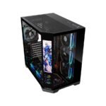 Kućište gaming RAMPAGE NOVA V2 9.16' LCD Display Hub Controller Black 7x12cm ARGB Pwm Fan, 43432 - Image 3