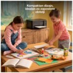 Printer EPSON EcoTank L3351 print/scan/copy Rez.5.760 x1.440 dpi. 33str/min Monokrom.15str/min Colour. USB, LAN.WiFi. Crno-siva boja. tinte br.103 - Image 9