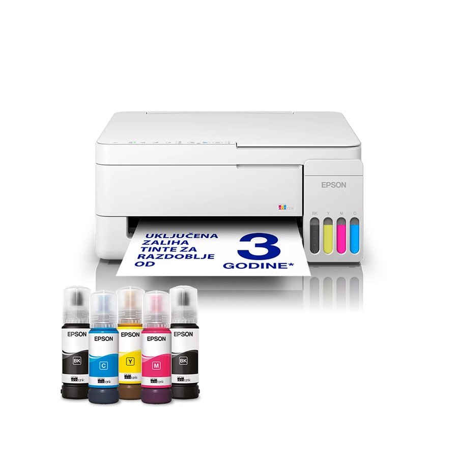 product_68642_01_1_900x900 Printer EPSON EcoTank L3356 print/scan/copy Rez.5.760 x1.440 dpi. 33str/min Monokrom.15str/min Colour. USB, LAN.WiFi. Boja bijela. tinte br.103 - Image 1
