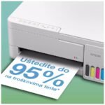 Printer EPSON EcoTank L3356 print/scan/copy Rez.5.760 x1.440 dpi. 33str/min Monokrom.15str/min Colour. USB, LAN.WiFi. Boja bijela. tinte br.103 - Image 8