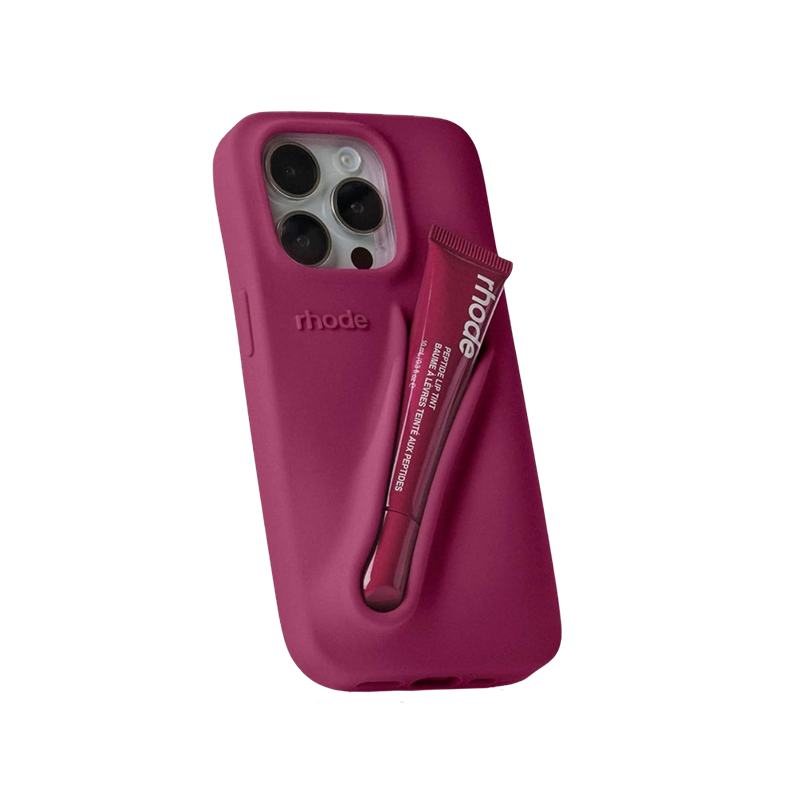 Samsung A26 Rhode Lip Case Burgundy Samsung A26 Rhode Lip Case Burgundy - Image 1