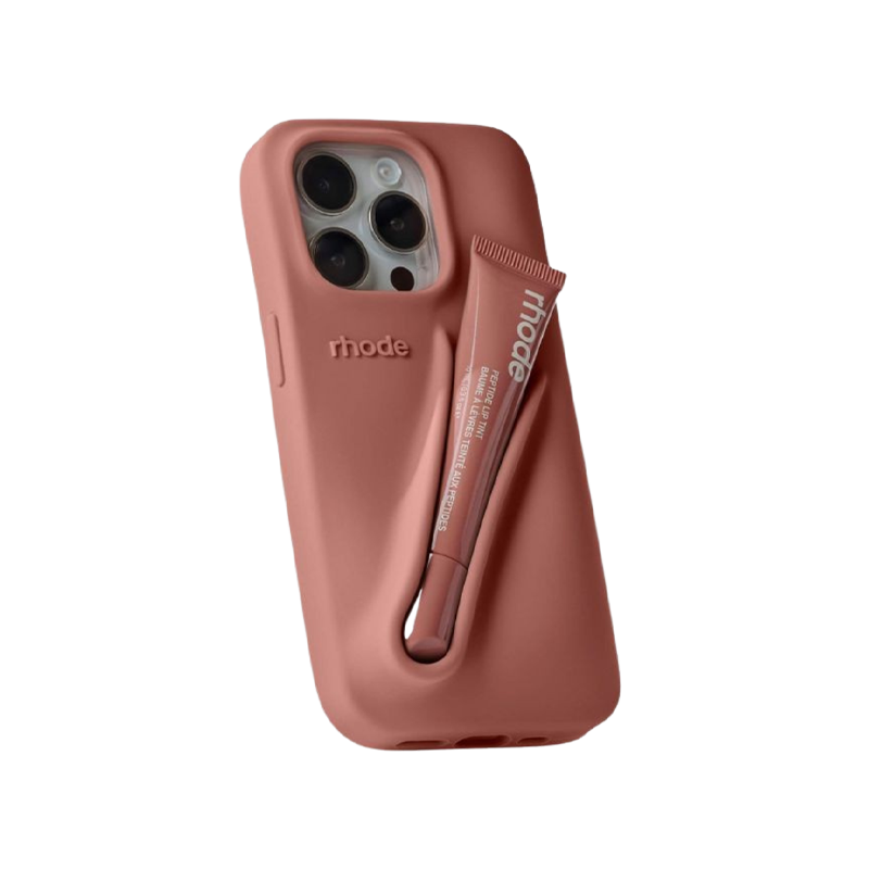 Samsung S25 Rhode Lip Case Peach Samsung S25 Rhode Lip Case Peach - Image 1