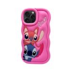 Silikonska maska Stitch Redmi Note 14 Pro Roza