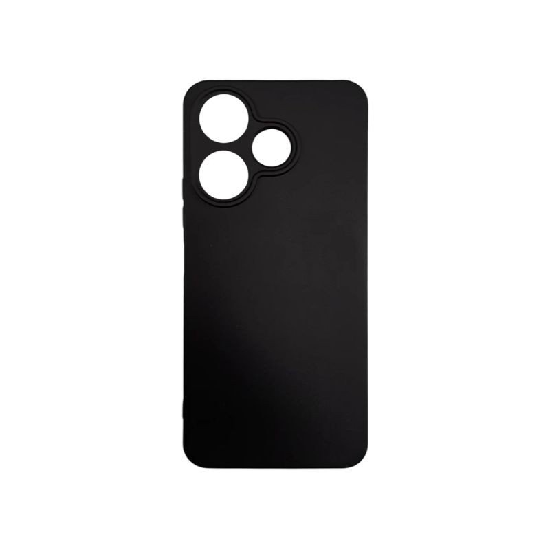 Silikonska maska Xiaomi Redmi 13 Black Silikonska maska Xiaomi Redmi 13 Black - Image 1