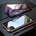 Staklene maskice iPhone 15 Pro 360 magnetic Red - Image 2