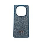 Swarovski maskica Redmi note 14 Pro Silver