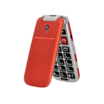 Telefon na tipke Artfone CF241A preklop Red
