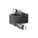 USB kabal XO NBQ267 magnetic Type C- Type C 60W 1m Black
