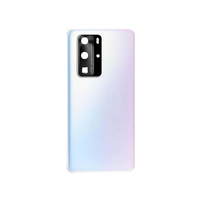 Zadnji poklopac sa staklom kamere Huawei P40 Bijeli Zadnji poklopac sa staklom kamere Huawei P40 Bijeli - Image 1