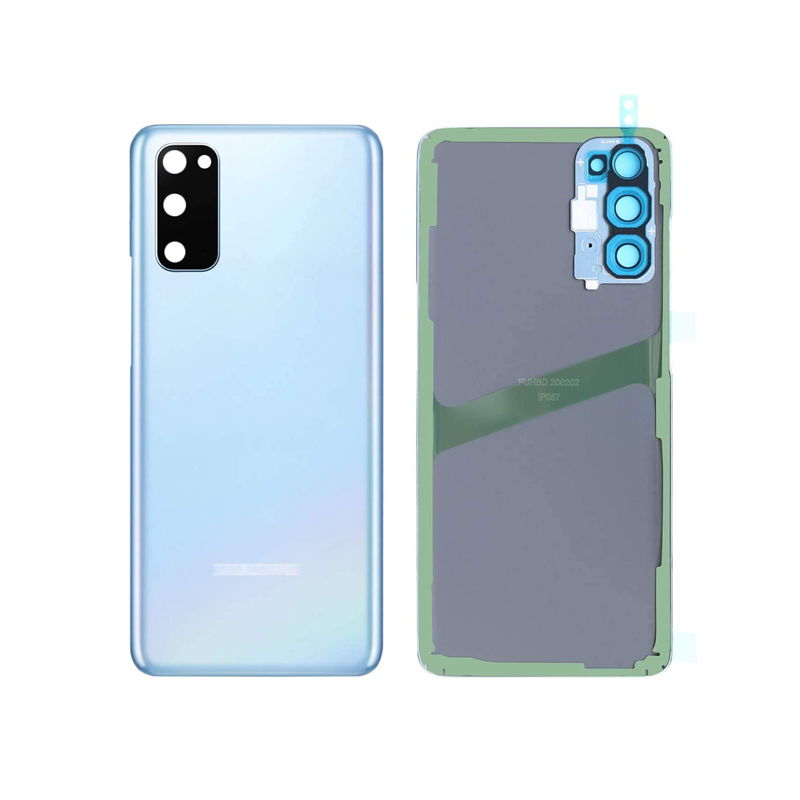 Zadnji poklopac sa staklom kamere Samsung S20 Plavi Zadnji poklopac sa staklom kamere Samsung S20 Plavi - Image 1
