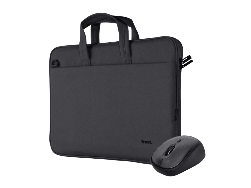 24988_230607010613880 Trust Bologna torba i miš set torba za laptop 16", crna silent miš - Image 1