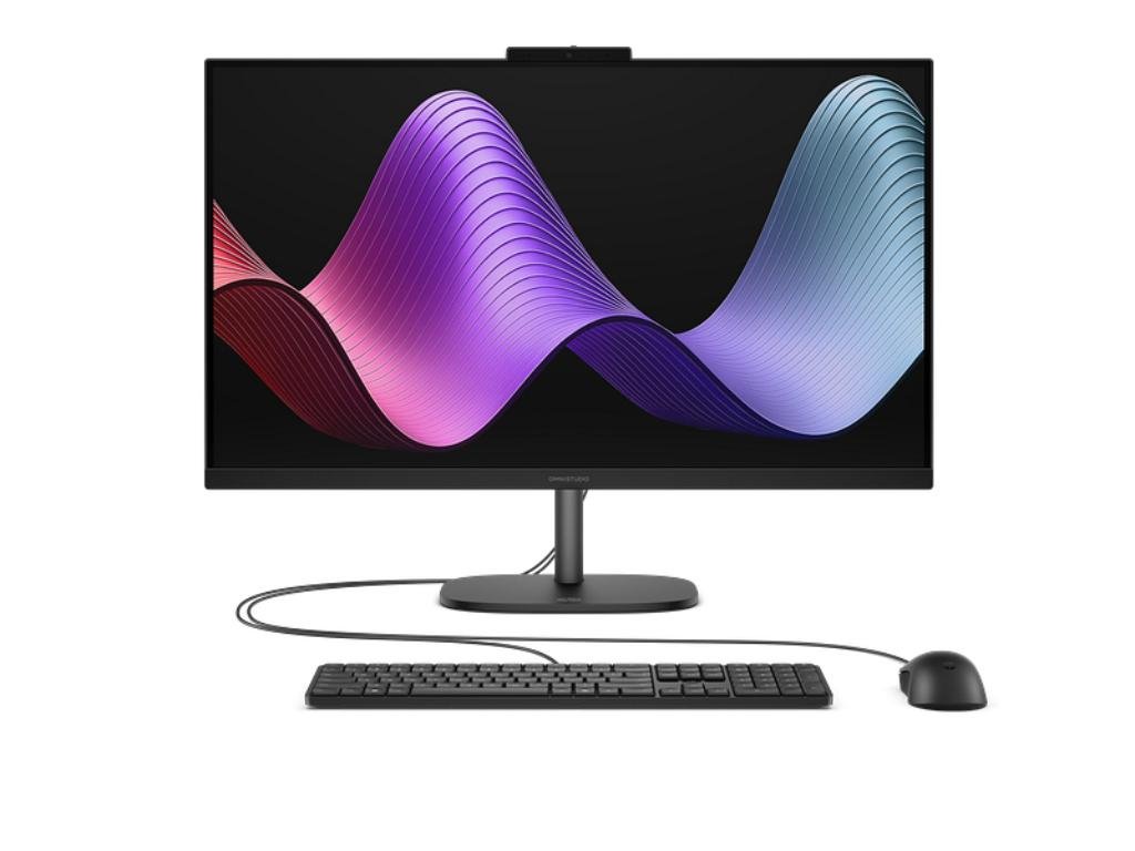 D90A4EABED_261014081007952 HP OmniStudio AiO 27-cv0017ny27" NT,Ryzen 5 40,8GB onboard,512GB,FreeDOS, Wlan,periferija, crni - Image 1