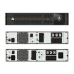 EDGE UPS 2200VA/1980W | Rack/Tower| 2U | Output: 3+3 x IEC C13