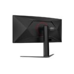 MONITOR AOC Gaming CU34G4 Curved 34" Fast VA, 3440x1440, 180Hz, 0.5ms MPRT (1ms GtG), 300 cd/m2, 2500:1, 1500R, Adaptive Sync, FreeSync Premium, HDR10 - Image 5